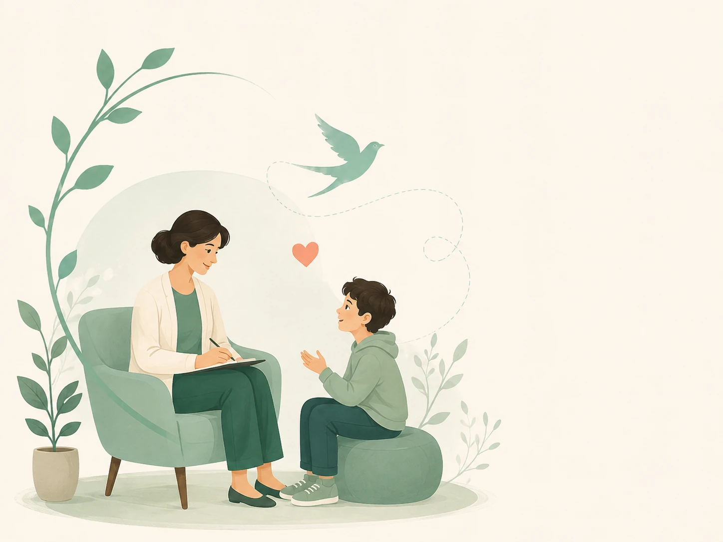 مشاوره و آموزش کودک، نوجوان و والدین